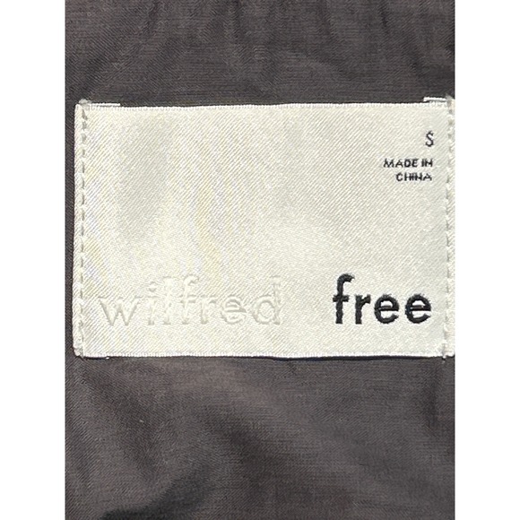 Aritzia Wilfred Free Gana Shirt Jacket Oversized Shacket Plum Size S Retail $198 - Picture 13 of 13